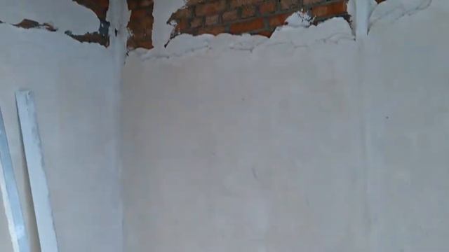 Армянская штукатурка гипс +опилки.Как я делаю растворные маяки. смотреть онлайн