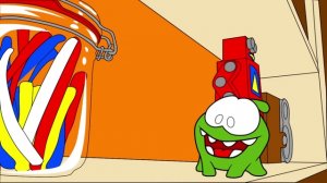 Мультик - Раскраска - Учим цвета - Ам Ням и робот