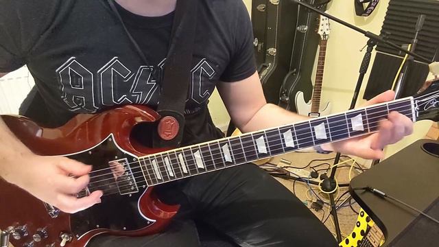 Demon Fire ACDC Guitar Cover HD #PWRUP смотреть онлайн
