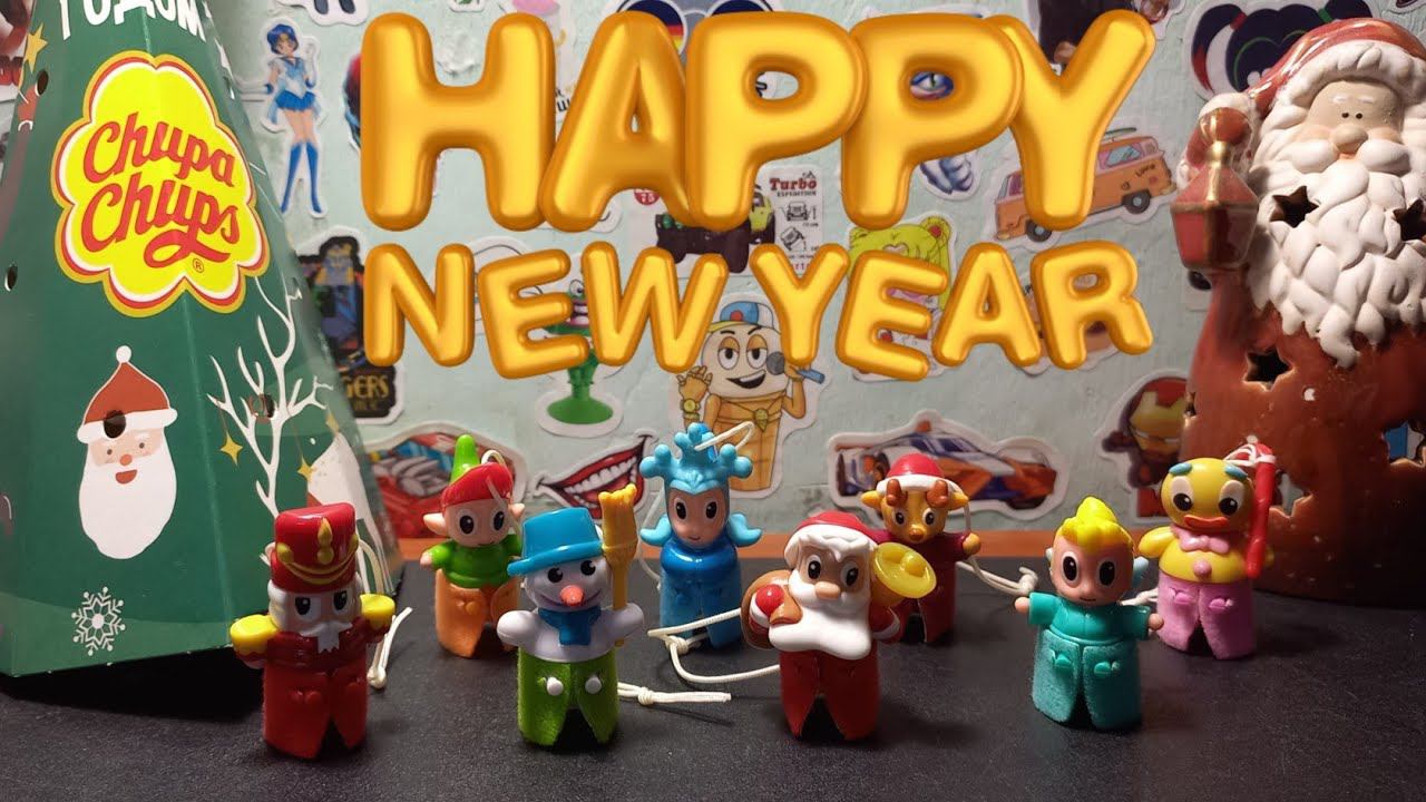 НОВОГОДНИЙ ТЕАТР из Киндер Сюрпризов / Обзор коллекции 2015 года! смотреть онлайн