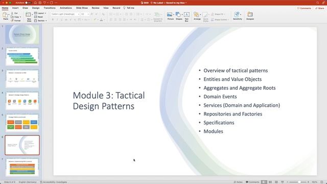 Introduction to DDD course смотреть онлайн