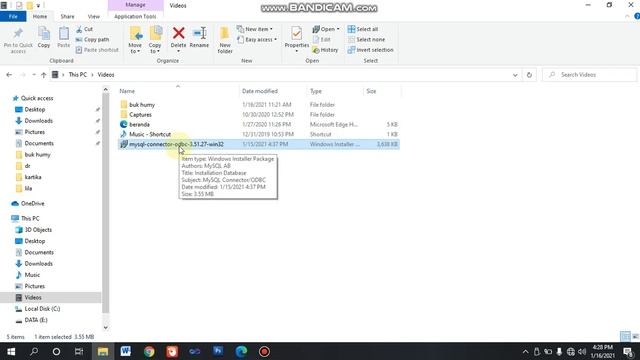 membuat database di phpmyadmin dan conection with odbc connector смотреть онлайн
