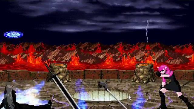 KOF MUGEN Elements of Destruction Rudra vs Lucy Diclonius смотреть онлайн