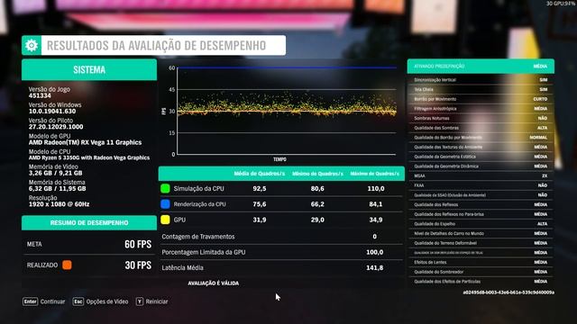 FORZA HORIZON 4 (TEST BENCHMARK) [1080p] - RYZEN 5 3350G/16GB RAM смотреть онлайн