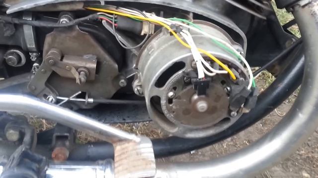 Ява 350 634 электронное зажигание БСЗ смотреть онлайн