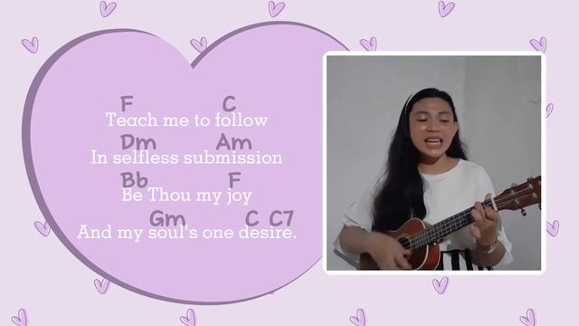 A PASSION FOR THEE ♥︎ ukulele cover with lyrics + chords смотреть онлайн