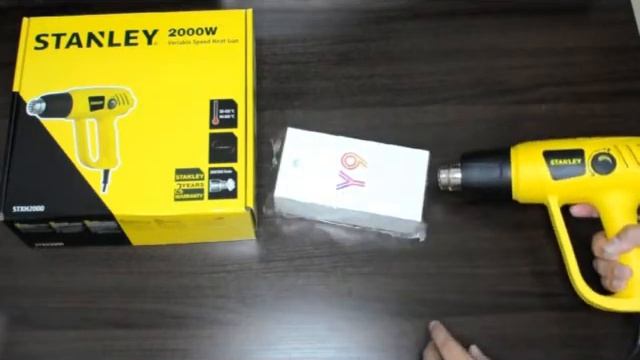 Unboxing and Review of the STANLEY Variable Speed Heat Gun смотреть онлайн