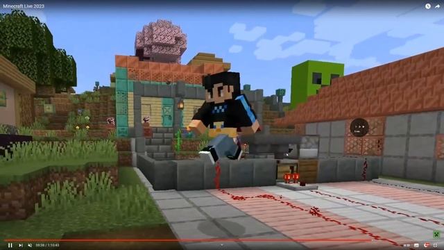 О чём MineCon 2023 MINECRAFT LIVE 2023 смотреть онлайн