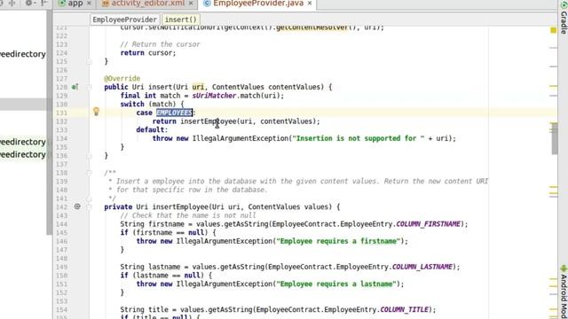 Content Provider and Circular Reveal Animation - Employee Directory App #2 смотреть онлайн