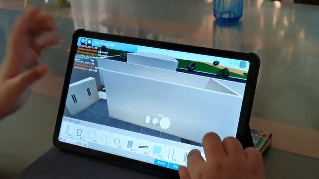 ROBLOX BLOXBURG GAME ON A HUAWEI MATEPAD 10.4 смотреть онлайн