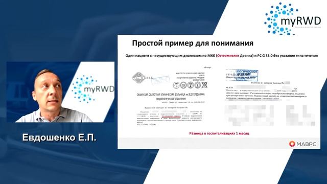 Материалы конференции «RWD/RWE - важный инструмент для принятия решений в здравоохранении» смотреть онлайн