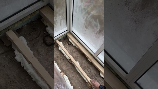 Как правильно сделать пол на лагах на балконе смотреть онлайн