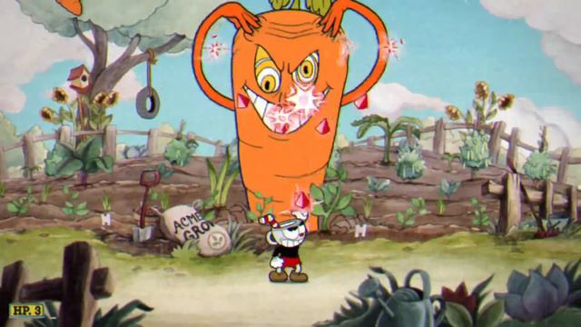 Cuphead Овощебанда в эпизоде: "Цветы жизни". Оценка S смотреть онлайн