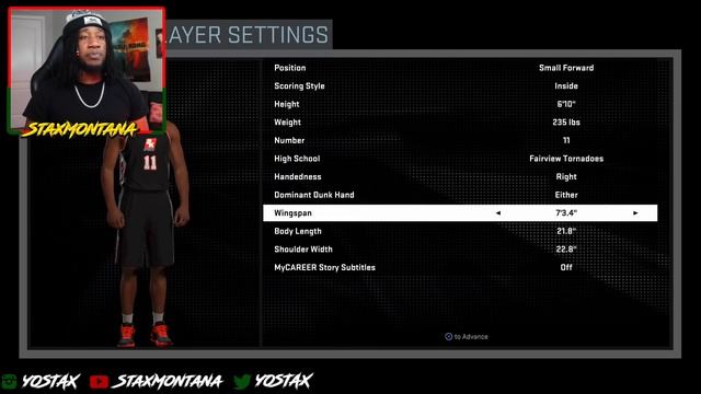 NBA 2K16 PS5 MyCAREER #1 - CREATION OF MY 6'10 SF GIANNIS BUILD! *NEW SERIES* | StaxMontana смотреть онлайн