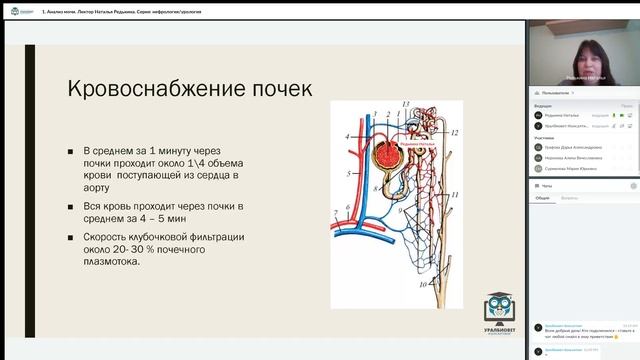 Фрагмент вебинара "Анализ мочи", лектор Наталья Редькина смотреть онлайн