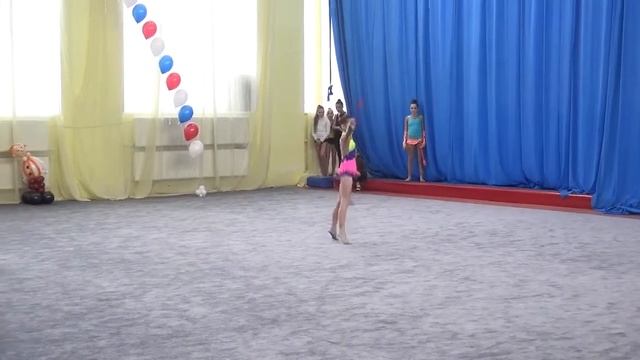 Орлова Полина, 2003, Ижевск, булавы, Первенство Удмуртии, 28 11 2014 смотреть онлайн