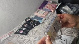 ASMR 🧵📿🛍распаковочка всяких штучек 🛍📿🧵