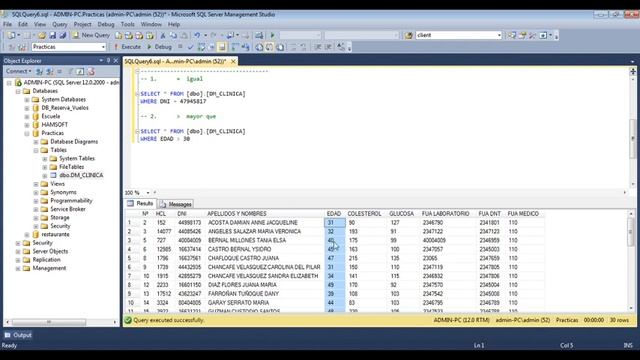 Curso SQL Server - 05 Operadores Relacionales смотреть онлайн