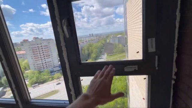 Остекление 2-м контуром. Как утеплить балкон и сохранить фасад? смотреть онлайн