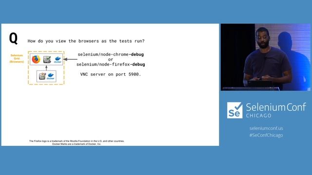 Selenium Grid Docker Containers, Selene and pytest - Derrick Kearney | SeleniumConf Chicago смотреть онлайн