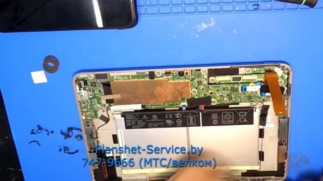 Asus Transformer Mini T102HA (разбит экран) - ремонт планшета, замена модуля дисплея смотреть онлайн