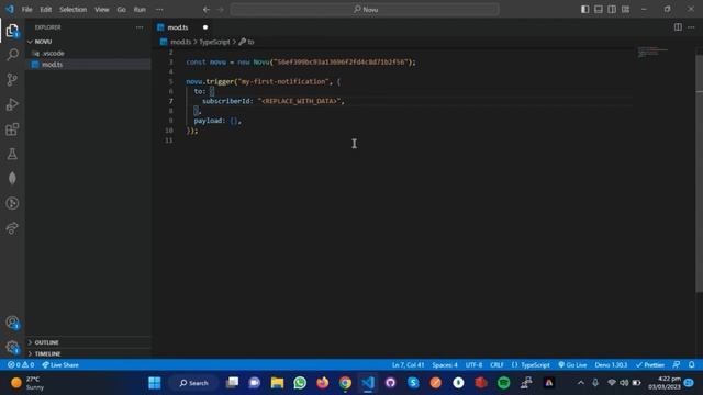How to create a notification system in minutes using Deno/Nodejs with Novu (OneSignal alternative) смотреть онлайн