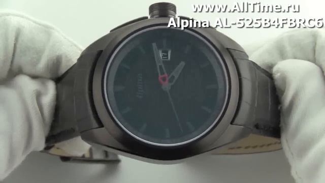 Мужские наручные швейцарские часы Alpina AL-525B4FBRC6 смотреть онлайн