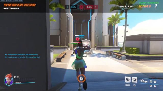 Overwatch then Tekken смотреть онлайн