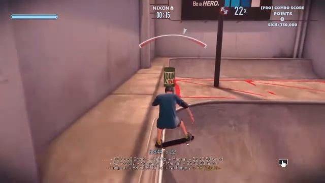 Tony Hawk's Pro Skater 5 - The Berrics PRO Can U Combo Sick Score смотреть онлайн