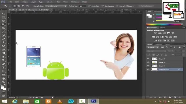 How to Make YouTube Videos Thumbnail, Photoshop Cs6 - Create Beautiful Thumbnail in Photoshop [Urdu смотреть онлайн