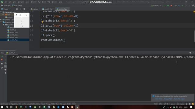Tkinter Pack and Grid explained | Pack layout and Grid Layout example in tamil смотреть онлайн