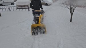 Снегоуборщик бензиновый STEHER GST-756 - обзор и тест.