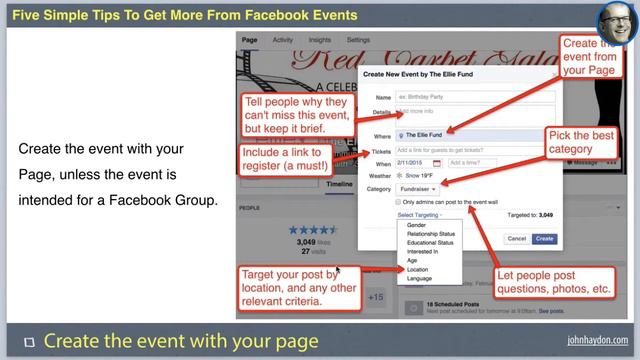 Five Simple Ways to Get More From Facebook Events смотреть онлайн