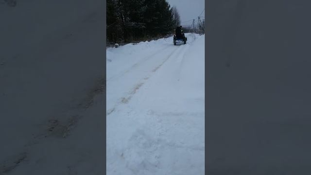 Чистка снега скаут минитрактор 2 смотреть онлайн