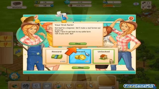 Big Farm Strategy Game | FreeGamePick смотреть онлайн