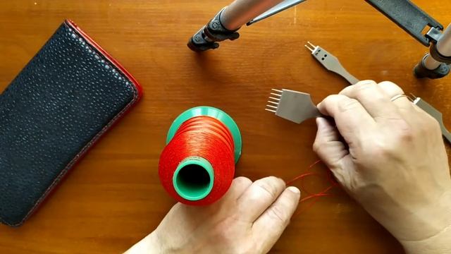 Несколько советов при работе с мягкой и тонкой кожей. Для начинающих мастеров. смотреть онлайн