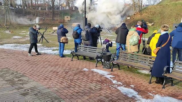 военно-историческая реконструкция освобождения г. Гомеля смотреть онлайн