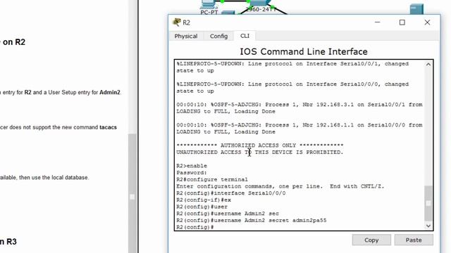 CCNA Security Lab 3.6.1.2: Configure AAA Authentication on Cisco Routers смотреть онлайн