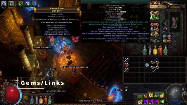 POE 3.15 Build Toxic Rain Raider смотреть онлайн