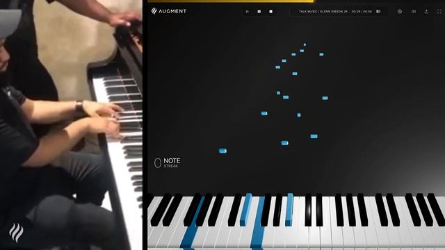 Glenn Gibson Jr - Talk Music | Piano Tutorial смотреть онлайн