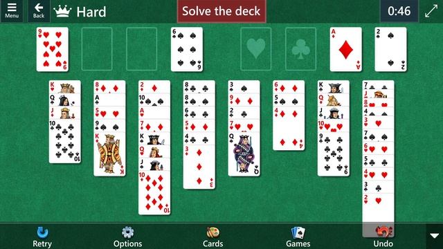 Microsoft Solitaire Collection: FreeCell - Hard - January 7, 2022 смотреть онлайн