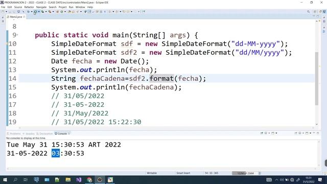 Clase Date + Clase SimpleDateFormat como formatear una fecha Date a String en JAVA смотреть онлайн