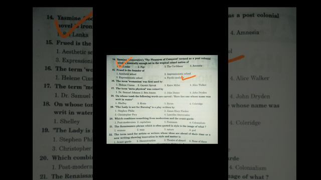 TSPSC JL/DL Expected questions from English Literature смотреть онлайн