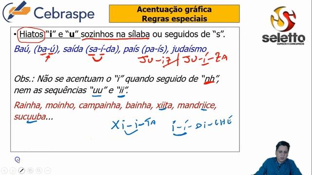 Cebraspe: Ortografia - Aula 1 смотреть онлайн