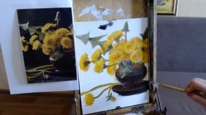 Мастер-класс Надежды Русиновой "Одуванчики"