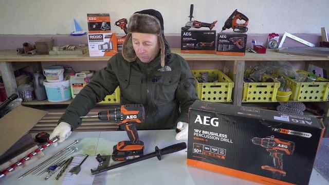Шуруповерт монстр AEG BSB 18bl - самый мощный среди топов!