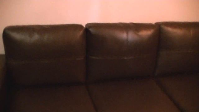 Best Choice Products Brown Faux Leather Sofa Review смотреть онлайн