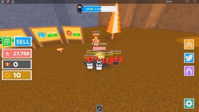 КАК СТАТЬ САМЫМ СИЛЬНЫМ В СИМУЛЯТОРЕ НИНДЗЯ! НОВЫЕ КОДЫ и БАГ Roblox Simulator смотреть онлайн