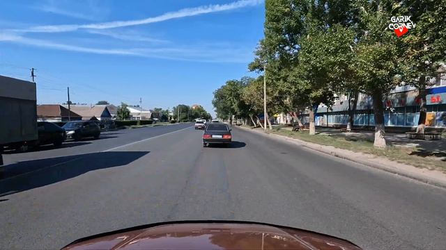 По улицам Уральска, проспект Абулхаир Хана смотреть онлайн