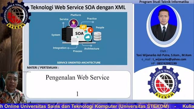 Kontrak Kuliah, Pengenalan Menggunakan Layanan Web, Kuliah online Universitas STEKOM di semarang. смотреть онлайн